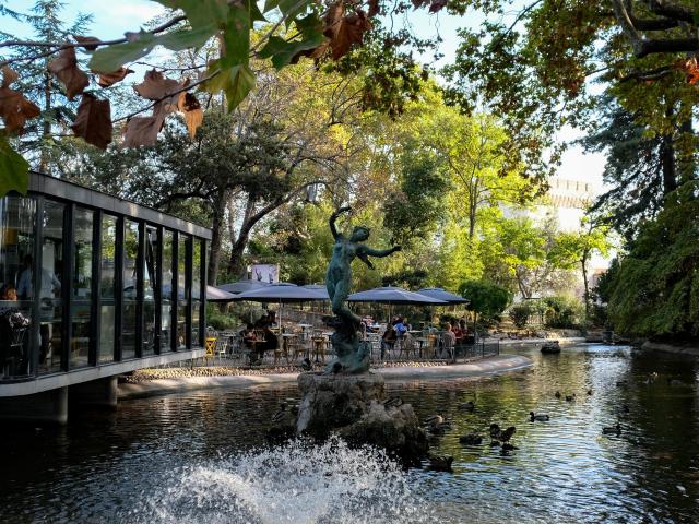 La fontaine du bassin du rocher des Doms - Crédit photo : Olivier Tresson / Avignon Tourisme