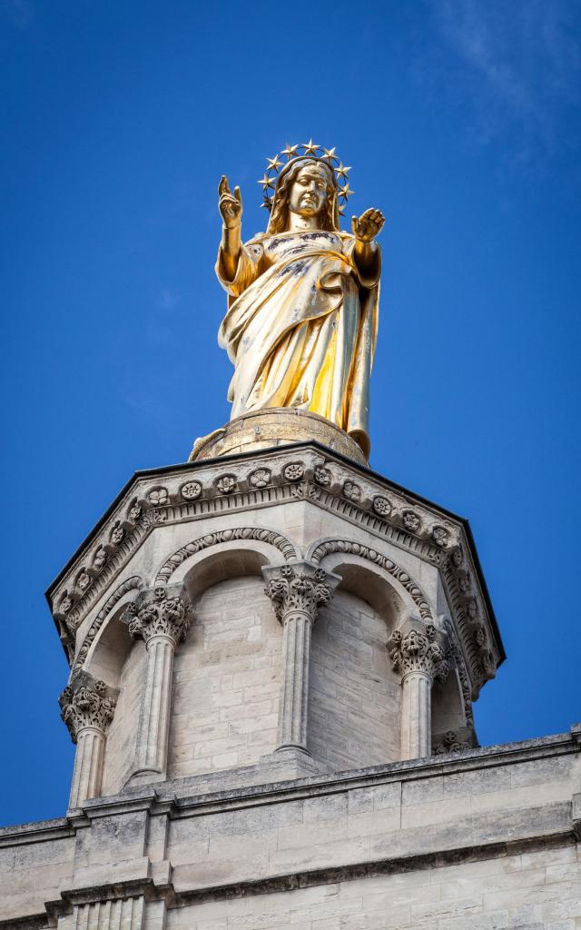 La statue de Notre Dame des Doms - Crédit photo : Frédéric Dahm / Empreintes d'Ailleurs