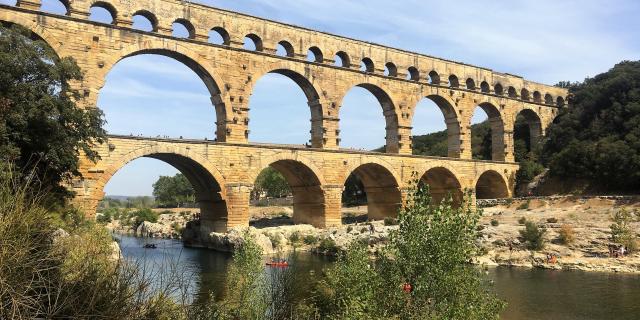 Le Pont du Gard - Crédit photo : France Olliver / Avignon Tourisme