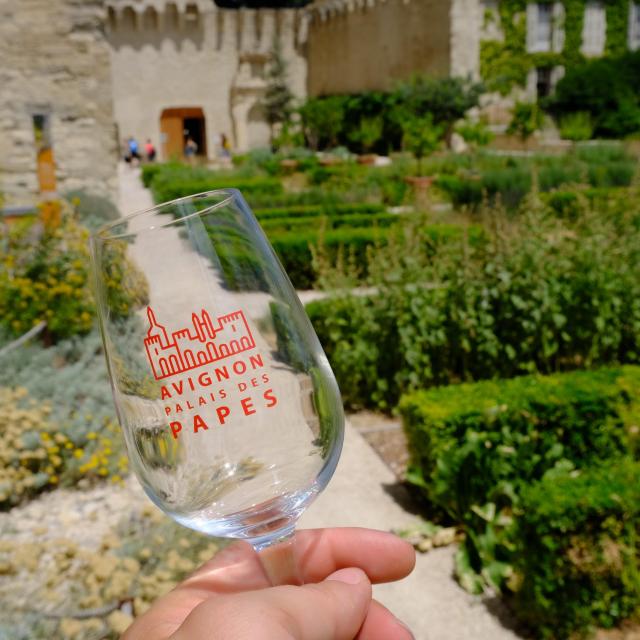 Photo du verre donné lors de l'événement 