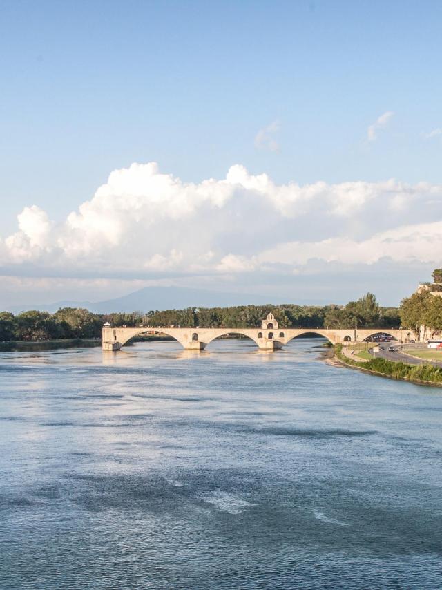 Il Pont d'Avignon dal Pont Daladier. Credito: Frédéric Dahm / Empreintes d'Ailleurs