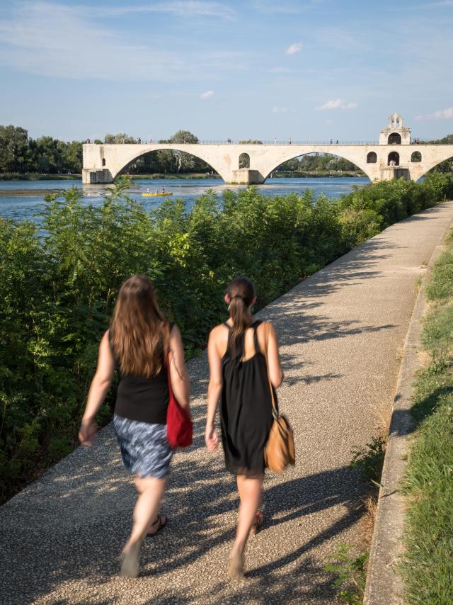 Brücke von Avignon. Credit: Frédéric Dahm / Empreintes d'Ailleurs