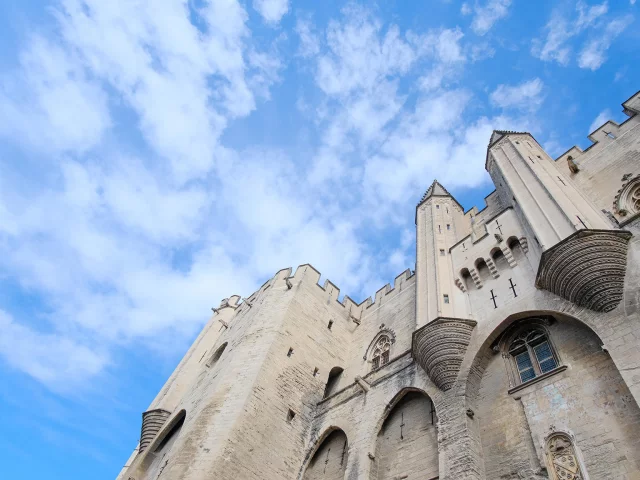 Façade du Palais des Papes