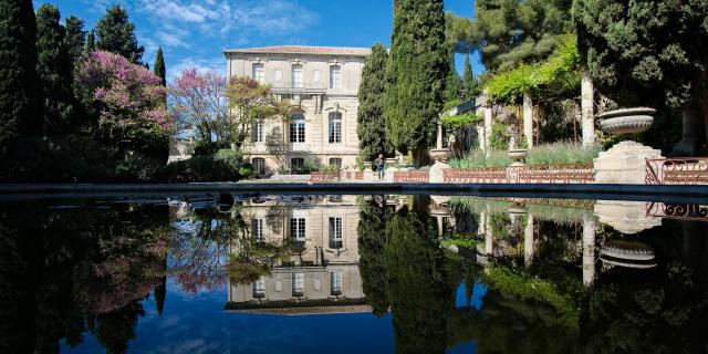 L'abbaye Saint-André de Villeneuve Lez Avignon. Crédit : Olivier Tresson