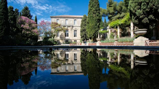 L'abbaye Saint-André de Villeneuve Lez Avignon. Crédit : Olivier Tresson