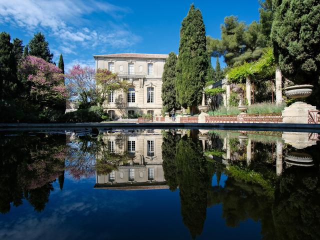 L'abbaye Saint-André de Villeneuve Lez Avignon. Crédit : Olivier Tresson