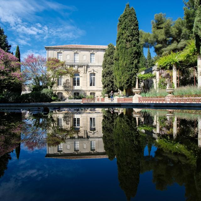 L'abbaye Saint-André de Villeneuve Lez Avignon. Crédit : Olivier Tresson