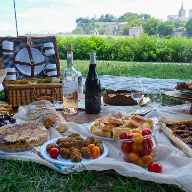 Picnic sulla Barthelasse