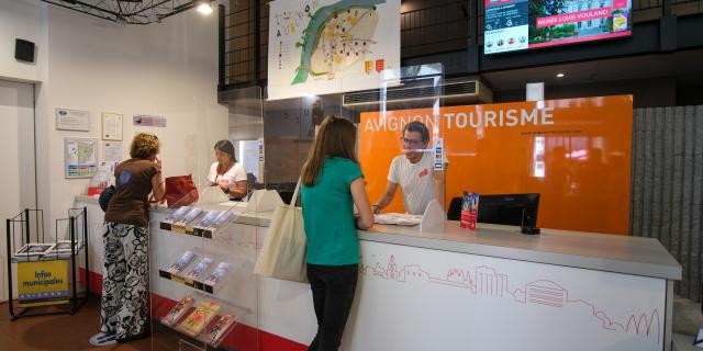 Comptoir d'accueil de l'Office de Tourisme