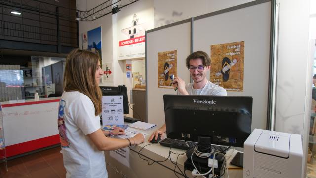 L'accueil du Off de l'Office de tourisme