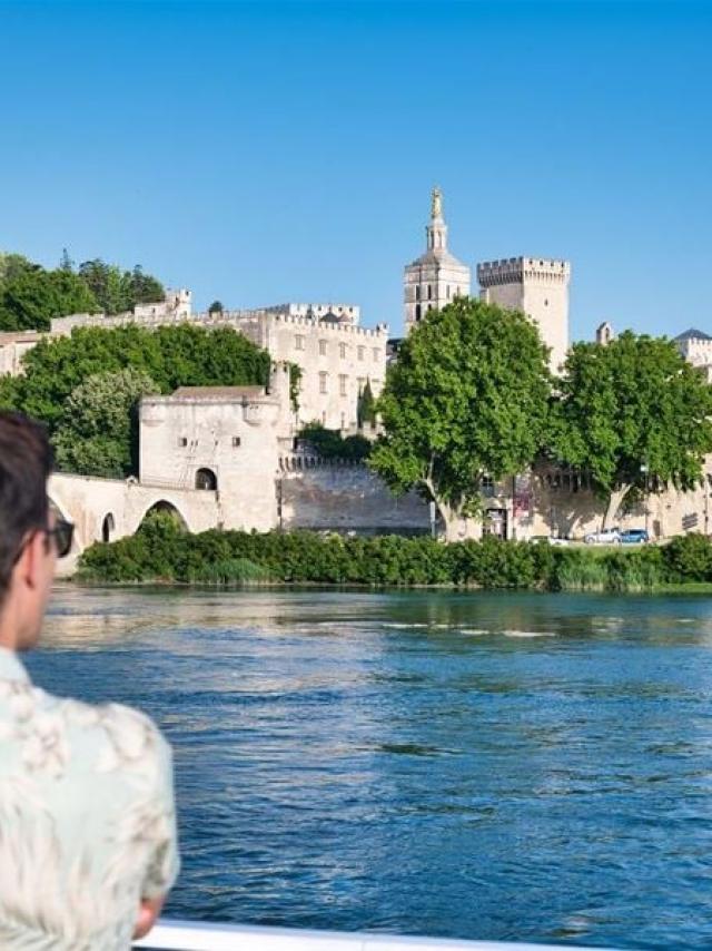 Billet Combine Palais Des Papes Pont Davignon Bateau Promenade