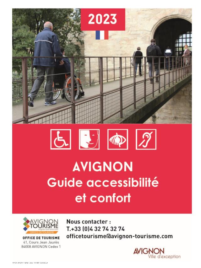 Guida all'accessibilità e al comfort di Avignone 2023