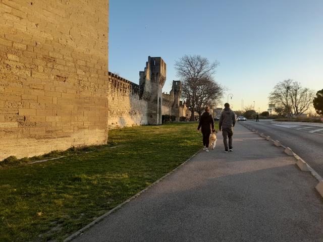 Balade le long des remparts