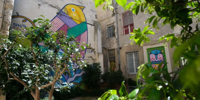 Visite guidée arts urbains et street art OTresson Avignon Tourisme