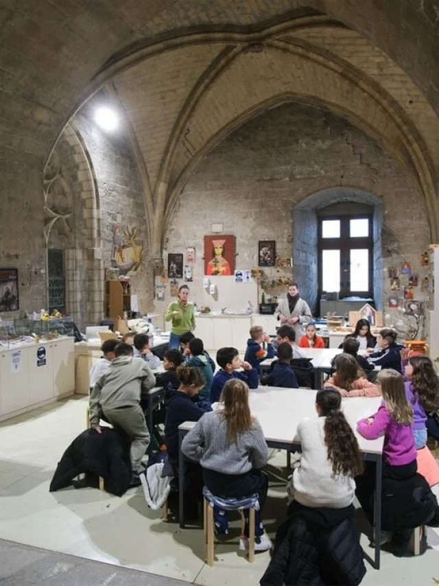 Ateliers pour enfants au Palais des Papes